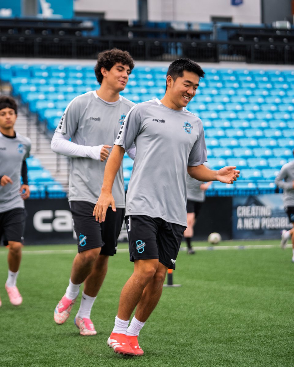 SwitchbacksFC's tweet image. Switchbacks II getting ready for Sunday&apos;s final 🔥

#switchbacksfcII #coloradosprings