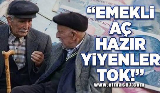 Emekli Aç
Hazır yiyenler tok
Bu derdin
Seçimden başka
hiçbir çaresi yok
Erken seçim isteyen 
Taglarsa piyasada yok‼️‼️

#ÜlkeCanÇekişiyor