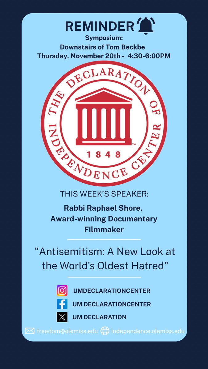 umdeclaration's tweet image. Details regarding our symposium next week!