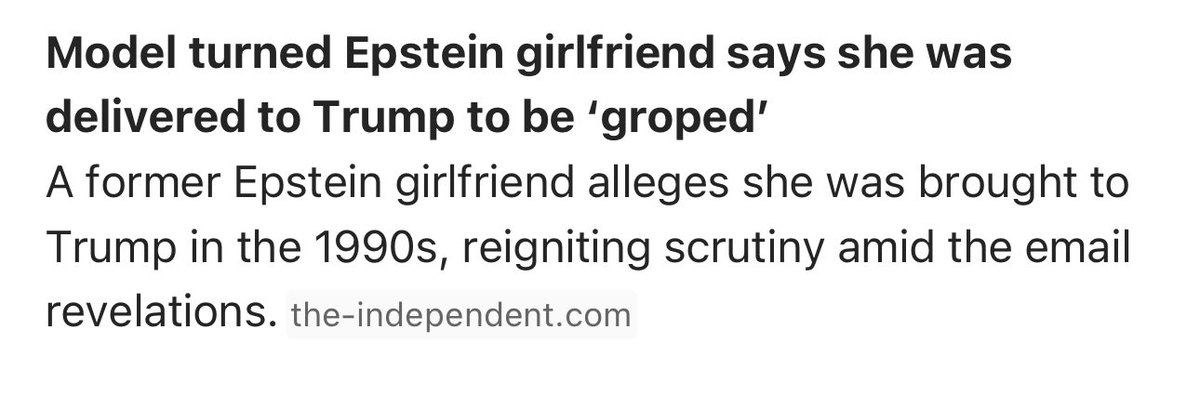 ⁦<a href="/POTUS/">President Donald J. Trump</a>⁩ ⁦<a href="/realDonaldTrump/">Donald J. Trump</a>⁩ it’s true!