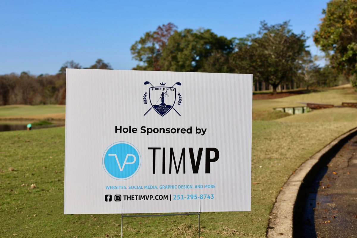 ⛳️ Great time today at the MCDA Foundation FORE! Justice Golf Classic (<a href="/MobileDAoffice/">Mobile DA's Office</a> )