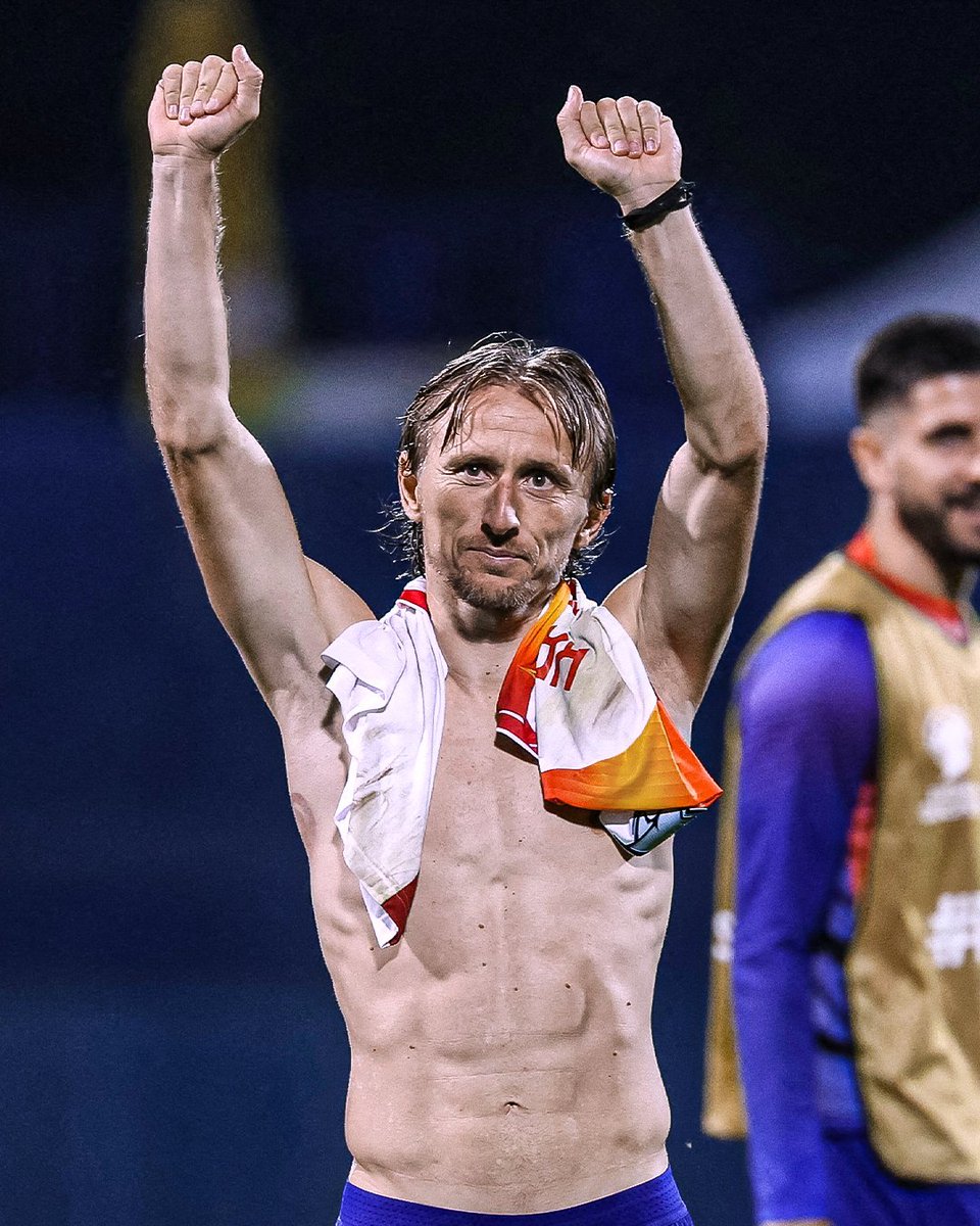🚨 𝗖𝗥𝗔𝗭𝗬 𝗙𝗔𝗖𝗧: Croatia had only 2 World Cup appearances before Luka Modrić — and since Modric's debut, they’ve reached 5.