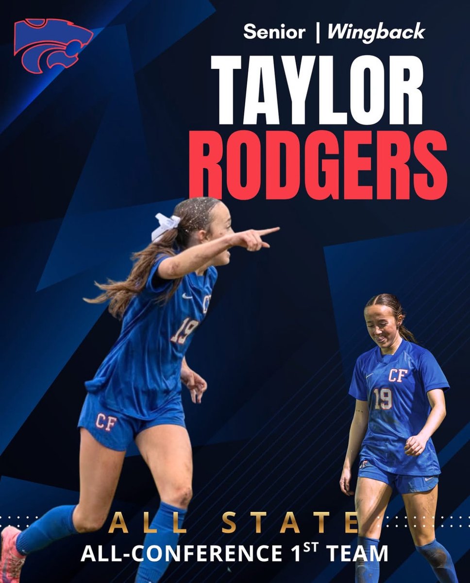 TaylorKRodgers's tweet photo. Honored to earn All-State for the 3rd time and end my senior year on top. Undefeated State Champs, lifelong teammates, and my final time wearing #19. What a ride. 🖤⚽️ #TRsoccer https://t.co/dobq15vIx0