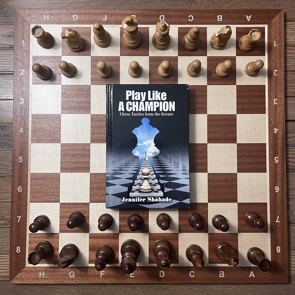 ineedacortadito's tweet image. Finished Play Like a Champion by @JenShahade today after almost 2 years of working through it. What a wonderfully well crafted tactics book that inspired me every time I opened it♟️ so sad that it’s finished :,(