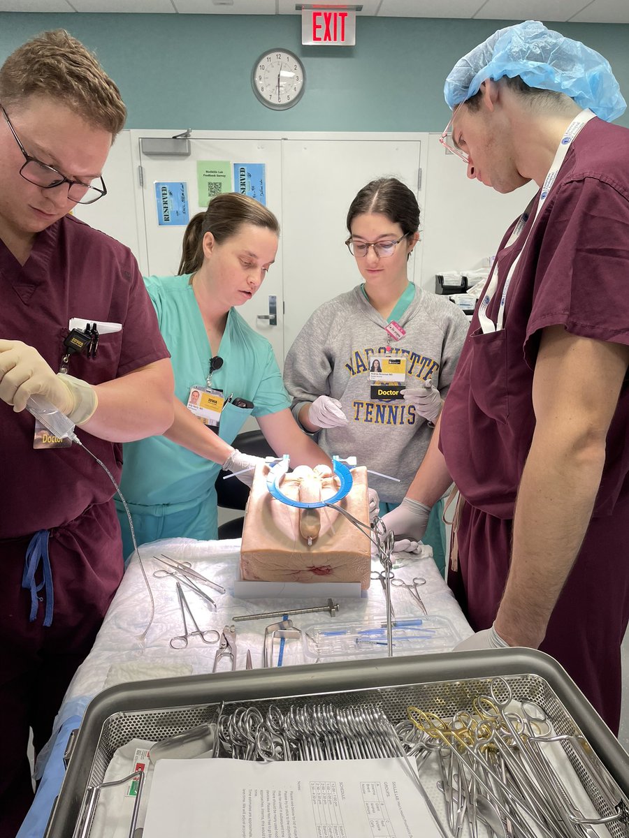 zaler0's tweet photo. Always a pleasure to work with @UIowa_urology residents &amp; faculty. Job well done to Dr. Amanda Swanton &amp; @Allyhertz for coordinating a successful men’s health skills lab. https://t.co/Iw6J3oQang