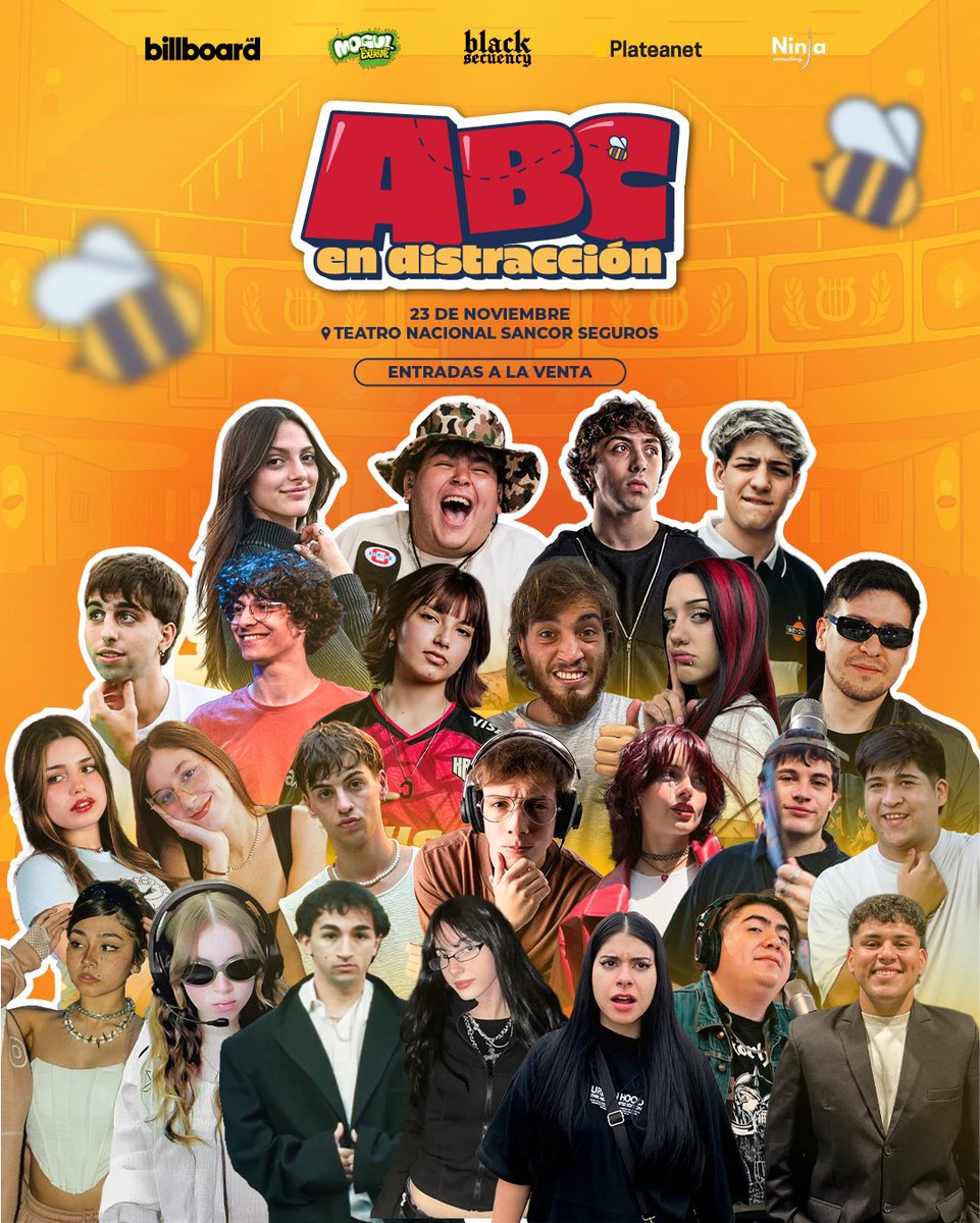 porfa, necesitamos más difusión de ABC, es UN EVENTAZO, necesitamos gritar mas fuerte porque queremos llenar el teatro, si ves una publicación, difundi, retuitea, comenta, no cuesta nada, gracias🧡