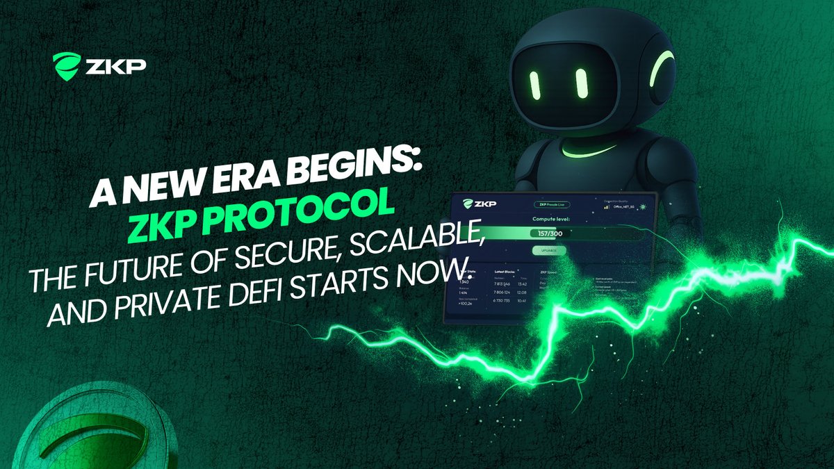 ZKPofficial's tweet image. When the world needs trust, we deliver proofs — not noise. 🔈

Zero Knowledge Proof is the backbone of the next financial era.🧠

Stronger. Faster. Truly private.

Built for a world that refuses to compromise.

Join the movement: 
👉 zkp.com

#ZeroKnowledgeProof…