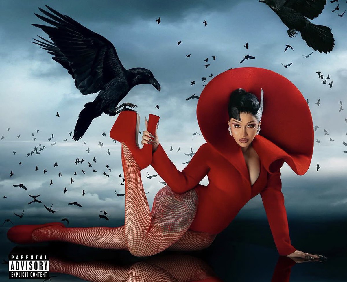 Wisdomcardi's tweet image. The best selling female albums of 2025 in the US: (RIAA elegible)

1. The Life Of A Showgirl-4x platinum 
1. Am I The Drama?-4x platinum
Guess what....
Cardi did it in less time than Taylor