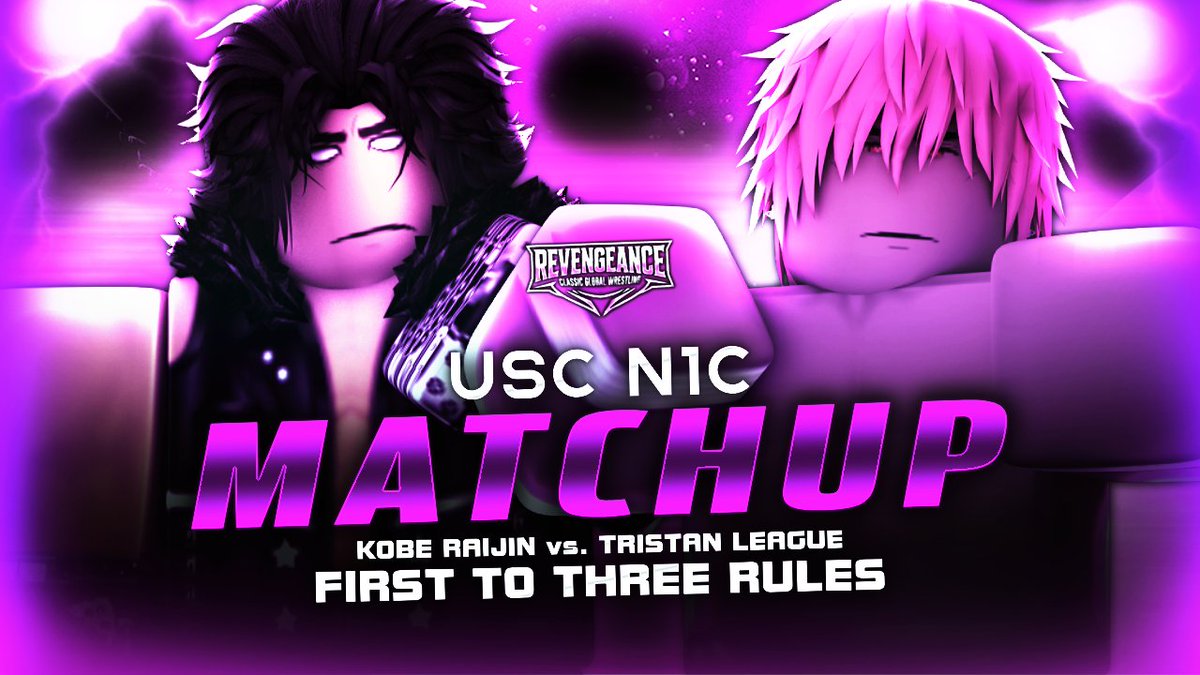 REVENGEANCE // TONIGHT! 🚨

UNITED STATES CHAMPIONSHIP #1 CONTENDER MATCHUP!

<a href="/RWKobe/">Kobe</a> &amp; <a href="/deterozan/">tristan</a> collide in a matchup that you CANNOT miss! Only ONE competitor will STAND TALL and continue their journey toward championship glory!

Who will prevail?! 🤔

#CGW2025