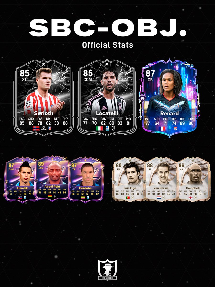 🚨SBC’s / OBJ’s coming soon🔥🔥🔥🔥

Anything for you?👀👇🏻👇🏻 #FC26