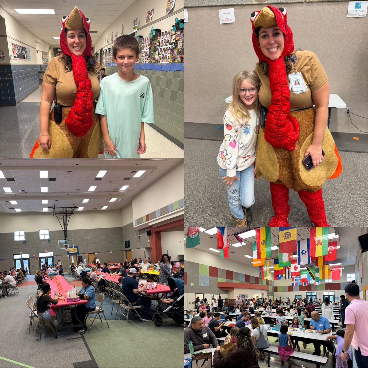 What a great day. It was an honor to host over 700 family members, of our Rays, onto campus for Thanksgiving lunch.