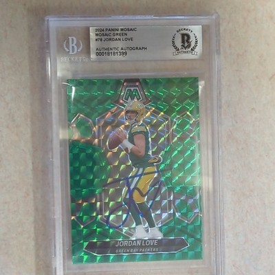 2024 Panini Mosaic Green Jordan Love #78 On Card Auto BGS Authentic #ad #thehobby cardpromoter.com/2025/11/14/foo…