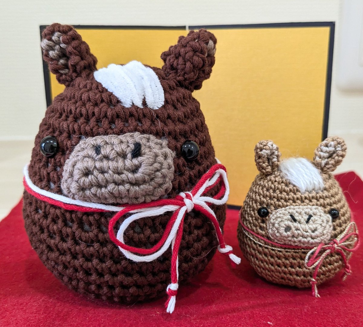 Rusty】あみぐるみオーダー デグーのあみぐるみ（オーダーメイド