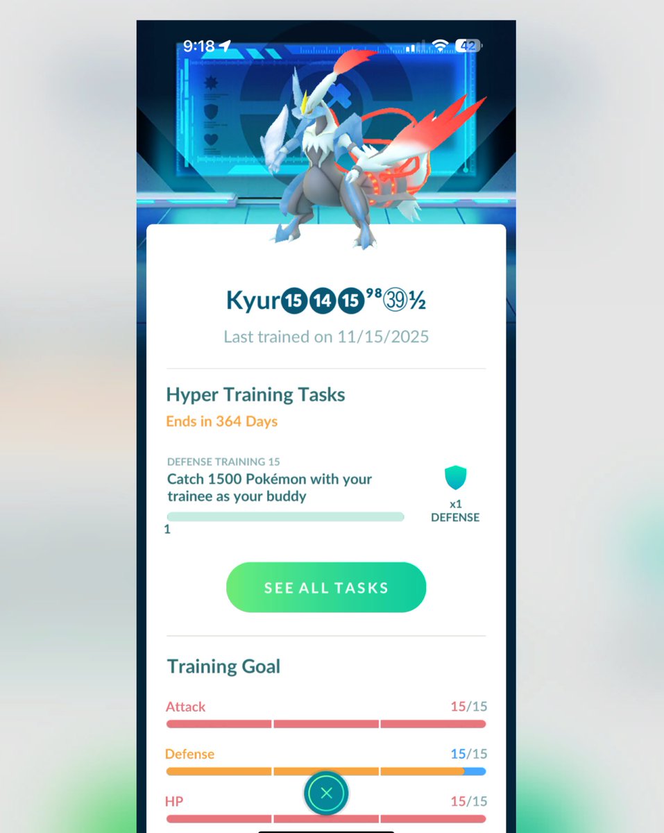 SmileThippy's tweet photo. (เนหแดห)๏ปญ Zacian just got a perfect IV upgrade! ๐ฏ Hundo achieved thanks to the Silver Bottle Cap. Master League, I'm ready! โ๏ธ
#SilverBottleCap
#PokemonGO๐ซถ๐ป๐งข https://t.co/1eDoTyZBi6