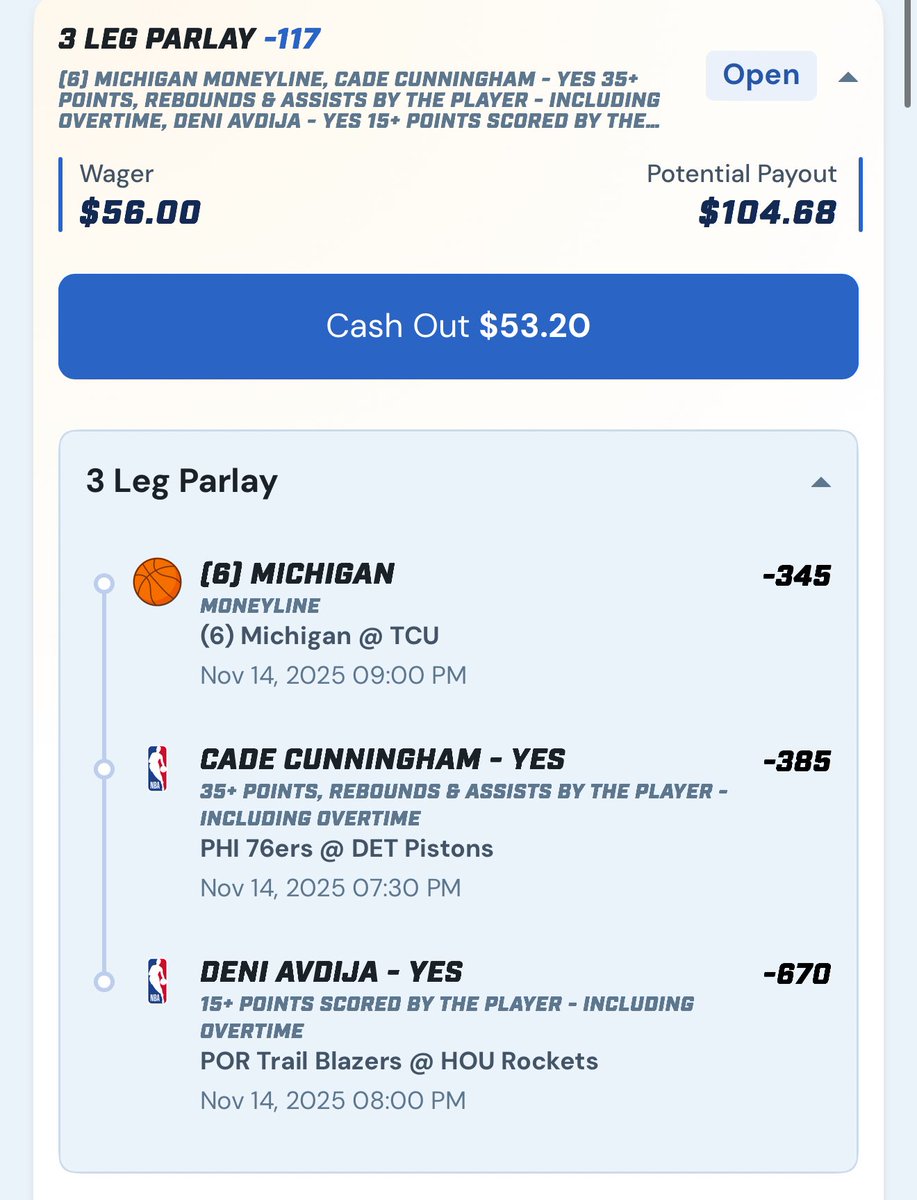 Let’s give the Ladder a climb. 
$50 👉$3200 
6 Days 
Day 1