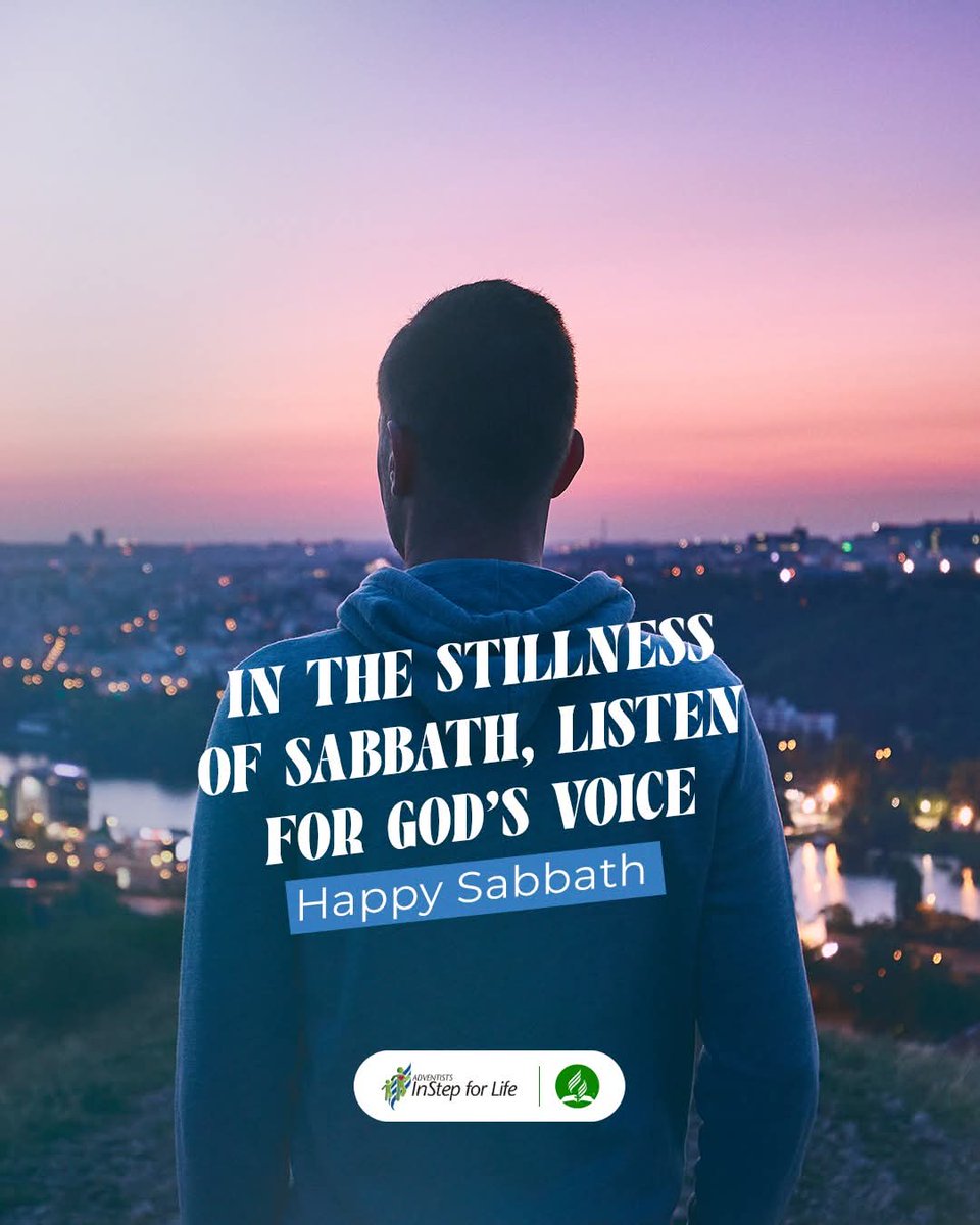 Godwakeupcall's tweet photo. Sabbath is a sacred pause—a moment to reflect, realign, and remember what truly matters.
Let peace and purpose fill your heart today.
#HappySabbath #SabbathReflection ##HappySabbath #SabbathReflection ##InStepForLifeInStepForLife https://t.co/HbxkVSQb2j
