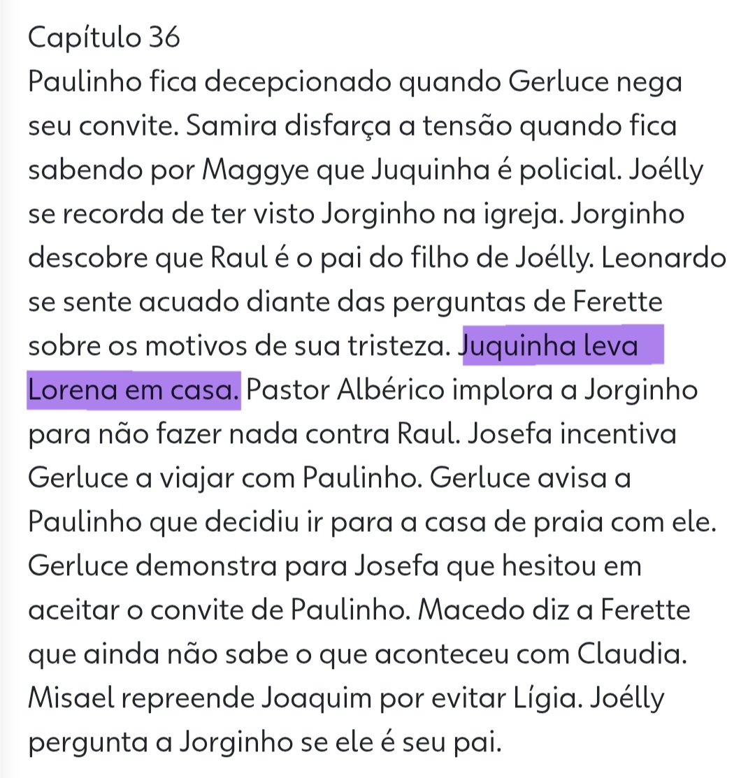 acervoloquinha's tweet image. 🚨 | GENTE ISSO NÃO É UM TREINAMENTO!!!!!!!! saíram novos resumos de #TrêsGraças E A JUQUINHA VAI DAR CARONA PRA LORENA NO CAPÍTULO 36 

LOQUINHA TÁ VINDO AI MDS EU NEM ACREDITO QUE O NOSSO MOMENTO CHEGOU 😭😭😭😭😭😭😭