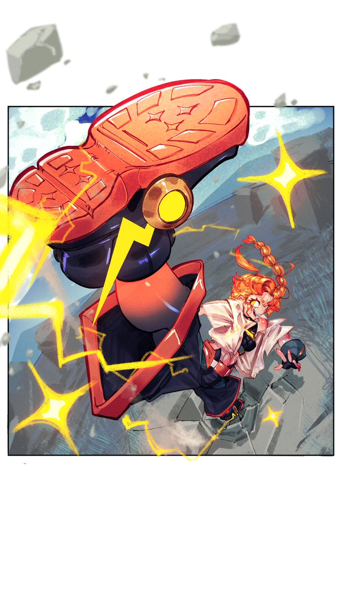 Jenny KICK! 

This kinda looks like a Manwha panel ngl