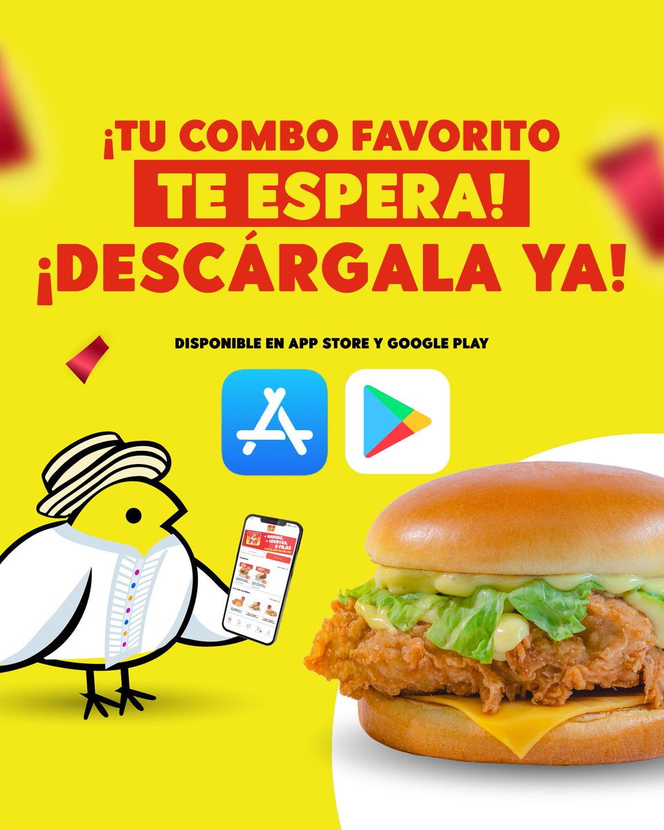 Panameño que se respeta ¡Ya tiene la app de Pío Pío en su celular! 🇵🇦📱​
​
Haz tus pedidos desde la App Pío Pío y disfruta de tu sabor panameño. 🍗✨​
​
📲 Descárgala ahora en App Store y Google Play​

#PioPio #AppPioPio #SaborQueTeAcompaña #LoMío