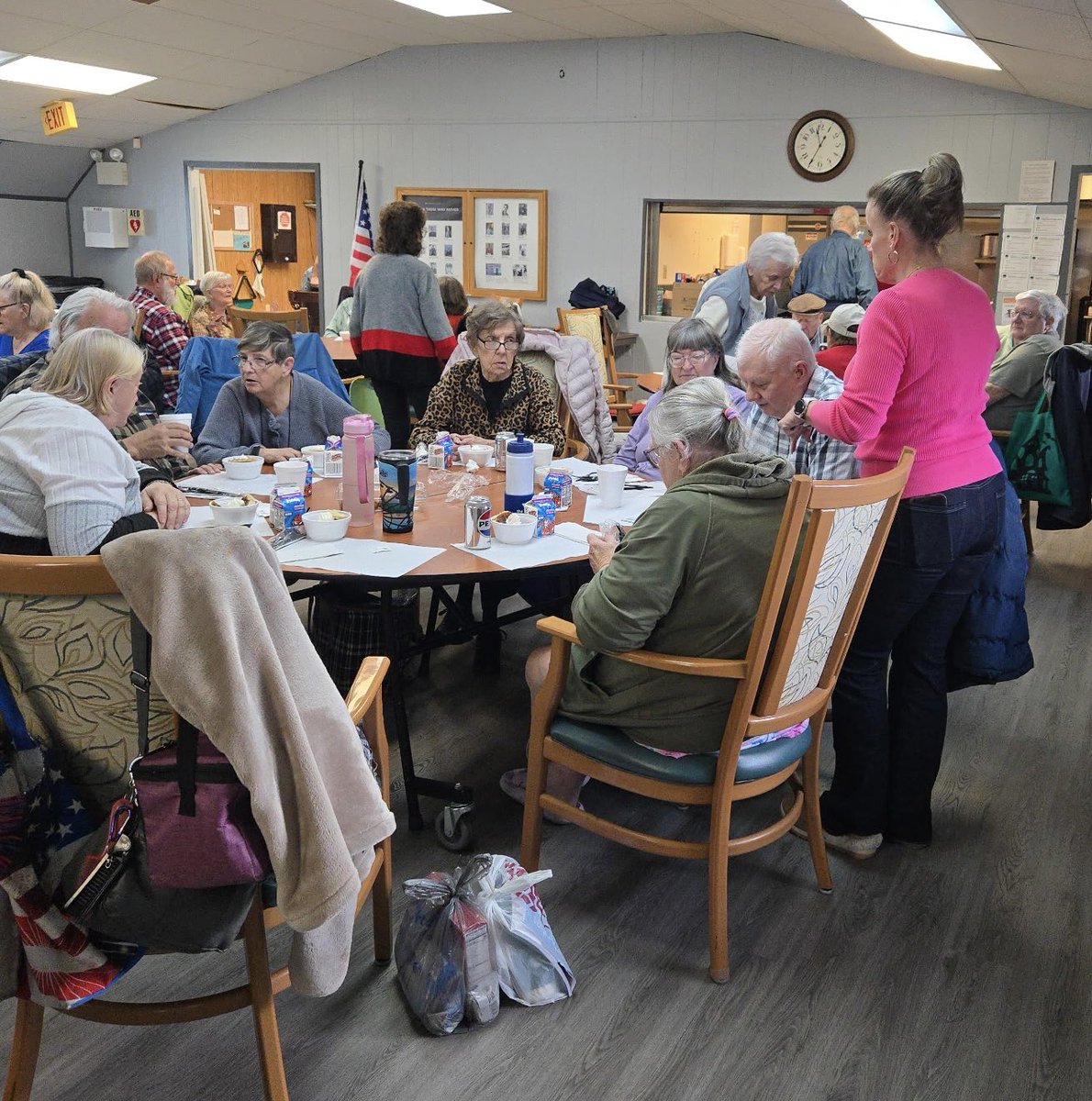 RepDelozier's tweet image. Had a great time at my second District Office on the Go at the WS Senior Center.  We played BINGO and had lots of winners.  It was fun to help people with Rent Rebate and unclaimed property - good to see lots of friendly faces!