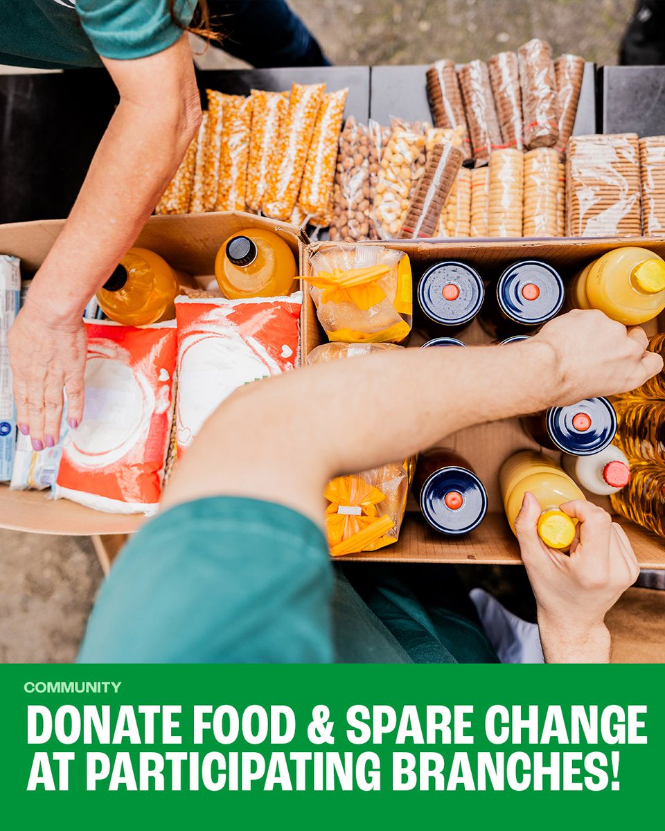 🪙 Count Coins. Feed Families.🥫

This season of giving, North Shore Bank branches in Kenosha, Burlington, Union Grove &amp; McHenry are hosting a free coin counting fundraiser and food drive supporting The Sharing Center through November 29. bit.ly/3XwCZYA <a href="/SharingCenter83/">Sharing Center Inc.</a>