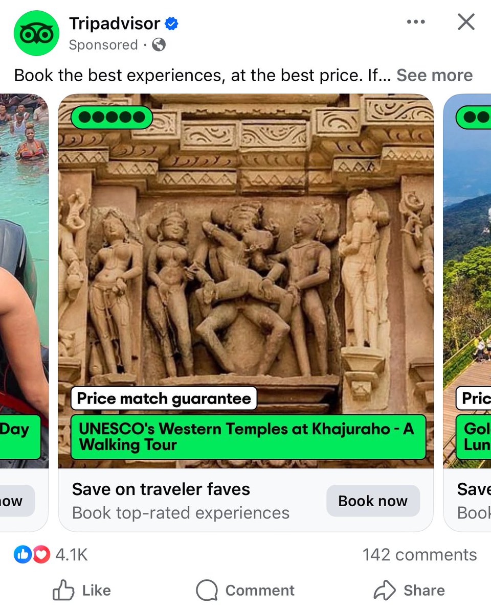 imaFoxxx's tweet photo. @Tripadvisor some interesting FB Ad choices today. https://t.co/0v60tgvq9r