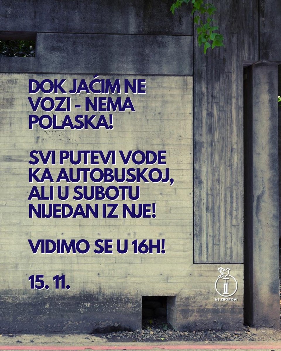 📣Vidimo se sutra u 16h!