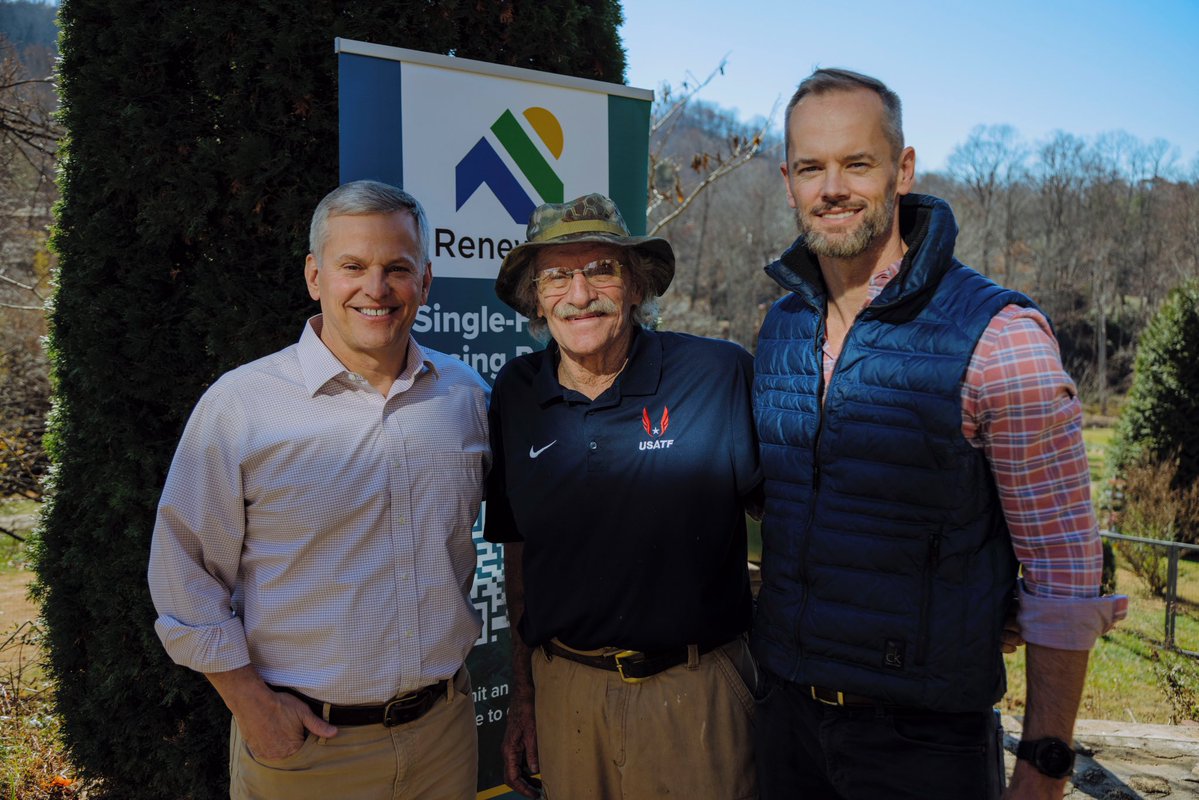 Renew NC is making progress to welcome families back home after Hurricane Helene’s devastation. I was honored to meet with a homeowner in Fairview whose new home is now complete.