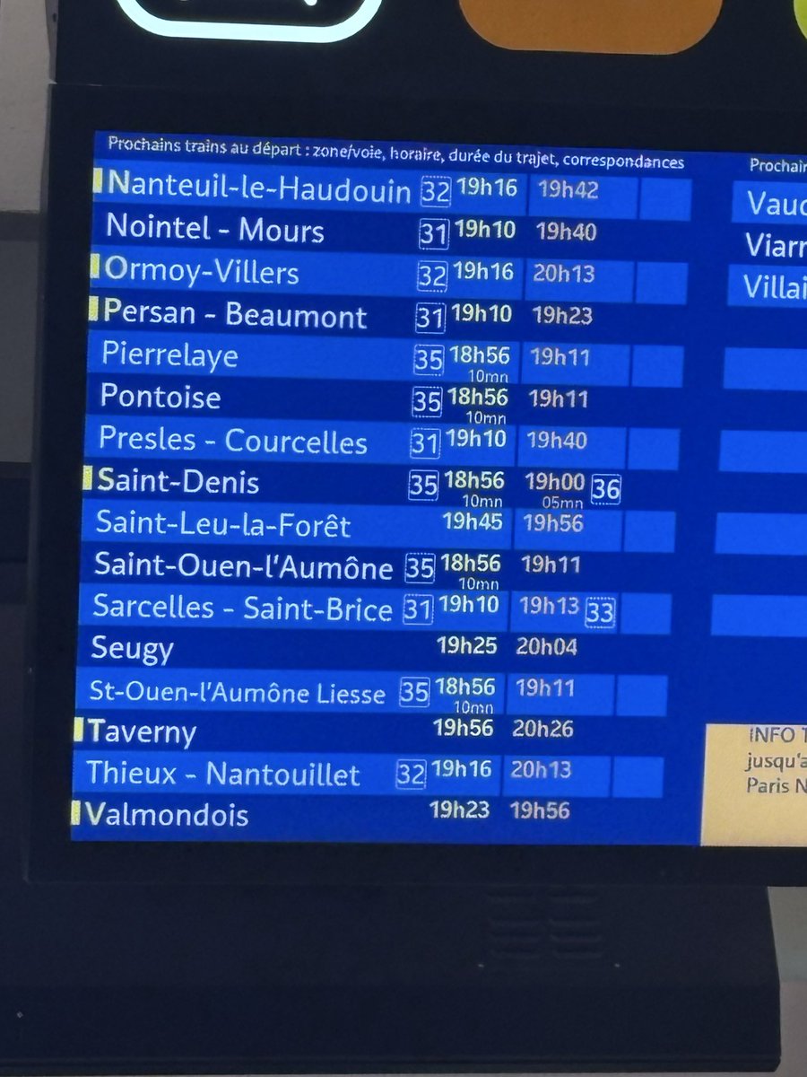 Sharetkane's tweet photo. @LigneH_SNCF Merci mais il n’est pas annoncé à l’afffichage https://t.co/i3apZYIGEB
