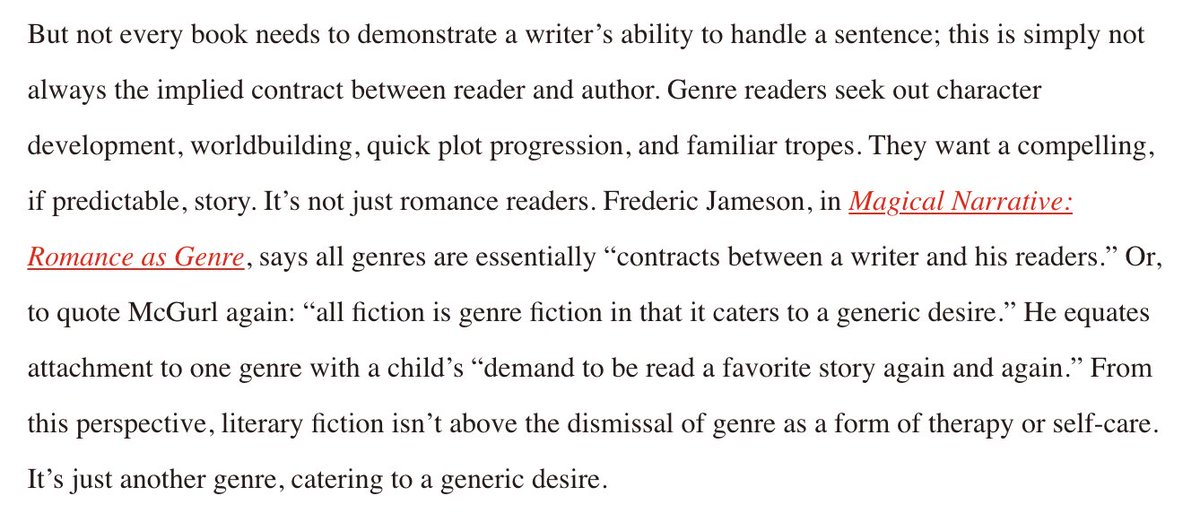 wanna_bri's tweet photo. you could read another piece contemptuous of contemporary romance novels, or you could just read my essay on why everyone from george eliot to now the drift gets it wrong when they try to critique it from on high https://t.co/B3Ygjm0cSm