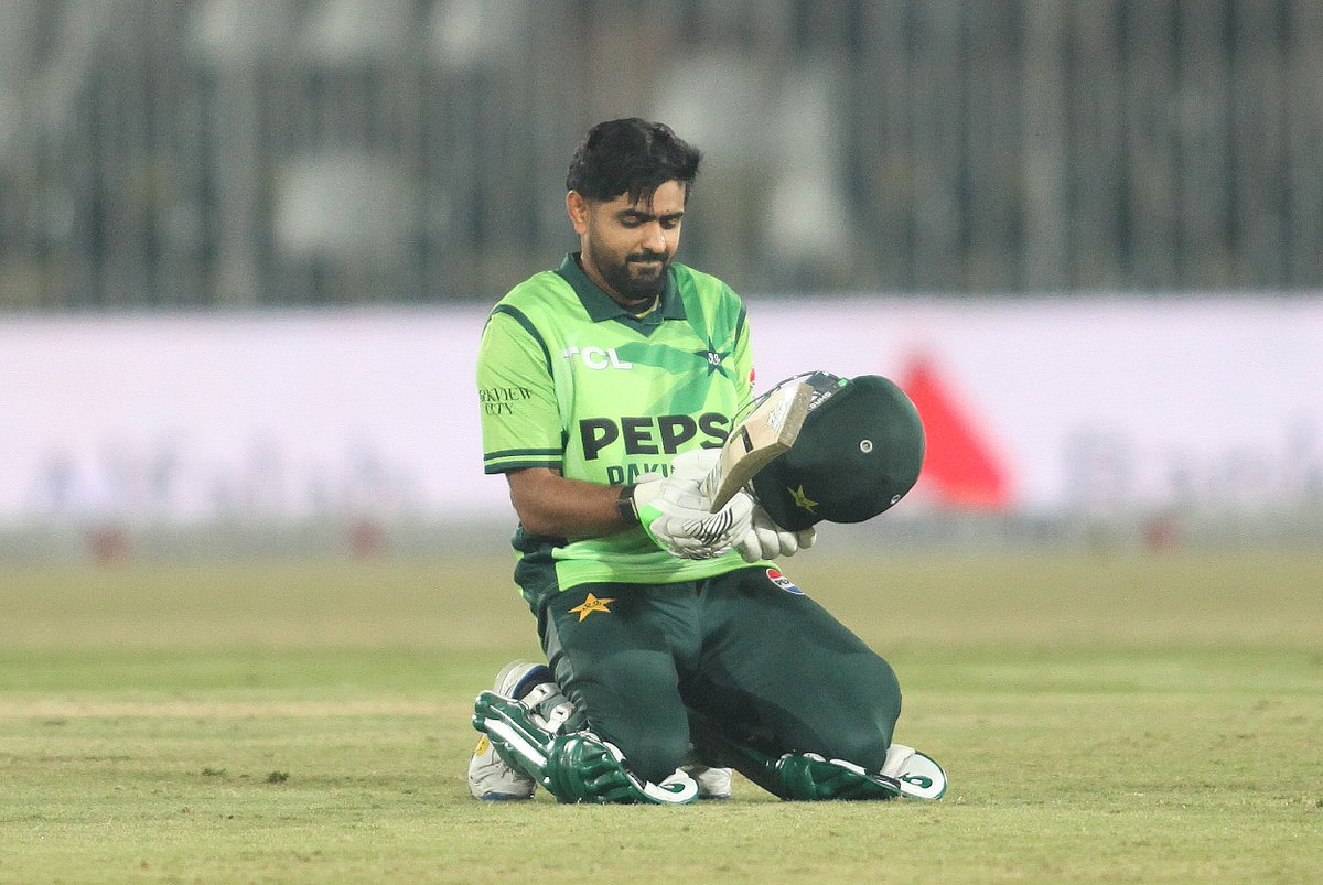 Pure joy for <a href="/babarazam258/">Babar Azam</a> ✨

A century that will be remembered for years to come 🫡

#PAKvSL | #JeetKaScene | #BackTheBoysInGreen