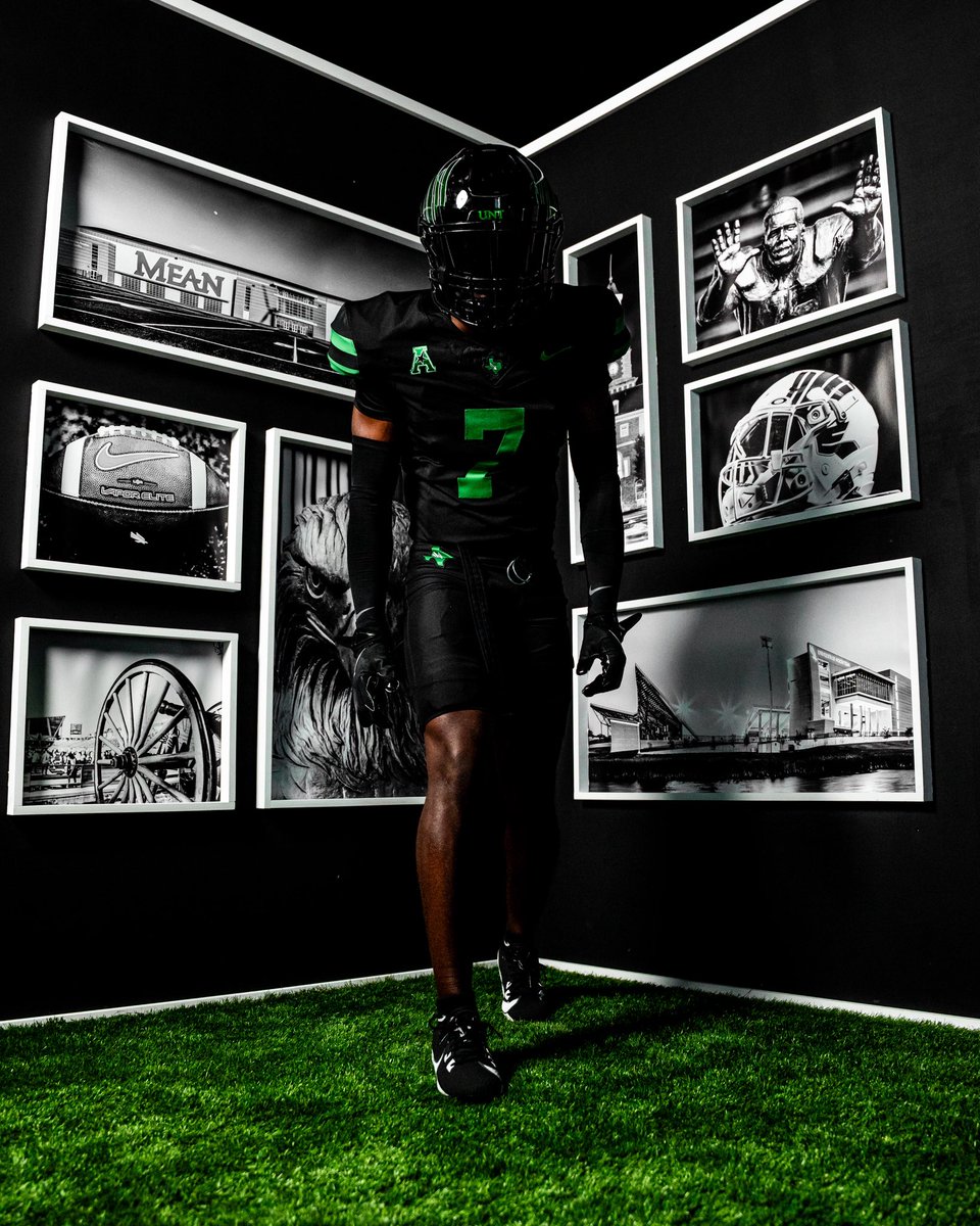 Thank you to UNT for hosting an amazing time ! The hospitality was felt the whole time. God is great 💚🖤