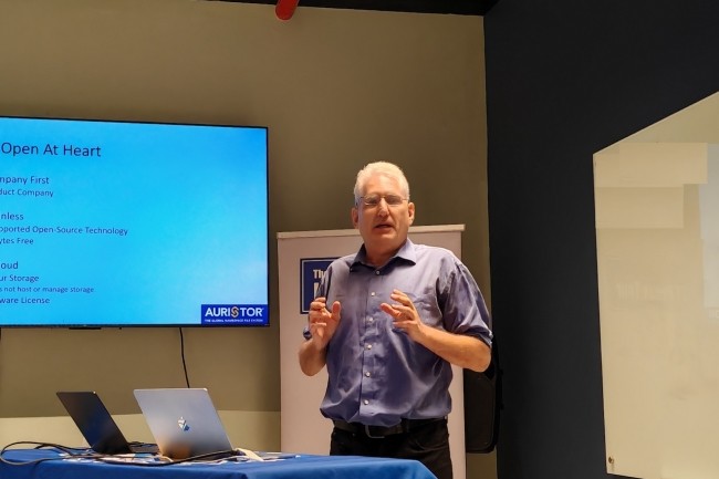 coustautc's tweet image. AuristorFS redéfinit le stockage distribué pour les containers et l&apos;IA. @MondeInformatiq @sleblal bit.ly/4r1WS7k @AuriStor #MultiCloud #FileStorage #DistributedFS #DFS #ROBO #AI #ITPT @ITPressTour 64th Edition in New York