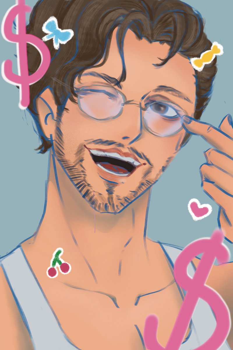 emz_drawz's tweet photo. #bbno drew this in a night so I could give it to him during signing! https://t.co/78nbuNAi8U