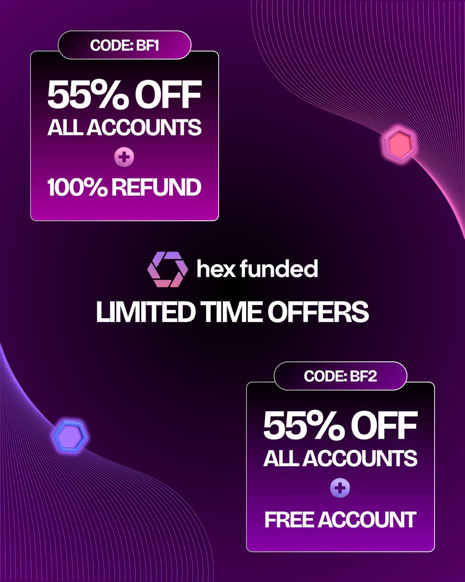 Why wait? Our Black Friday Promo is LIVE NOW 💥

This time, you have a choice:

Code BF1:
55% Off All Accounts 
100% Refund

Code BF2:
55% Off All Accounts
Free Account (BOGOF)

Limited time offer until the end of the month, keep your eyes peeled for what else we will be