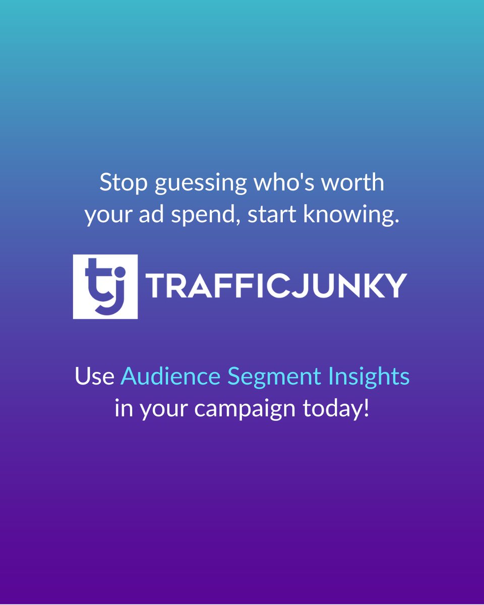 TrafficJunky tweet media