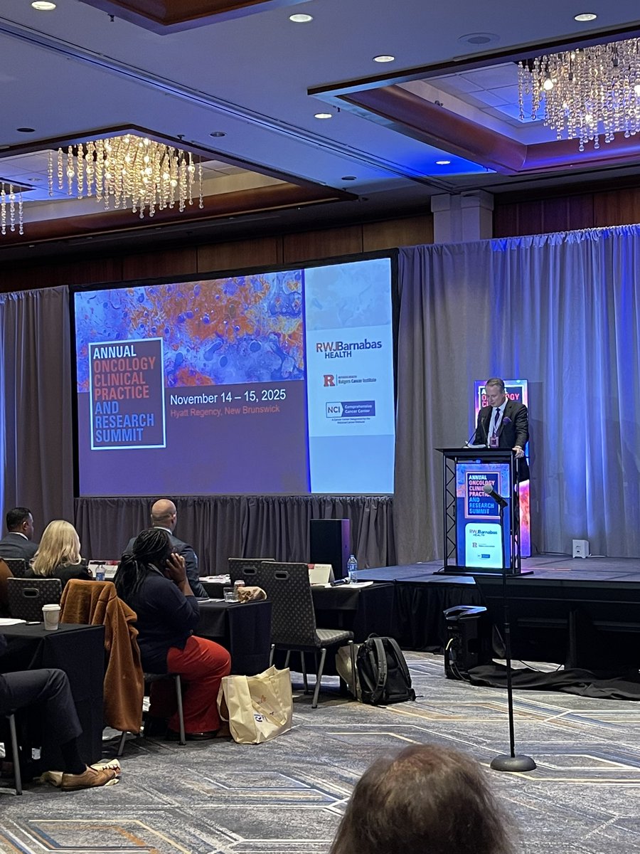 RutgersCancer's tweet image. The @RutgersCancer @RWJBarnabas Annual Oncology Clinical Practice and Research Summit has started! Oncologists from across the Oncology Service Line will share the latest advancements in their disciplines over two days of enlightening sessions with @DrAEvens kicking off this…