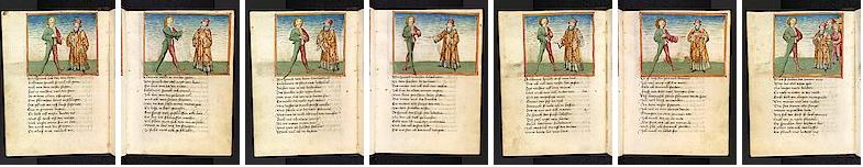 RealPreCinema's tweet image. The illustrator whoever he was, designed cycles of illustration in his depictions of the story. #precinemahistory

He often uses a modern #animation trick called #SimultaneousIllustration – that is, the successive use of images such as backgrounds, common today. Why redraw it