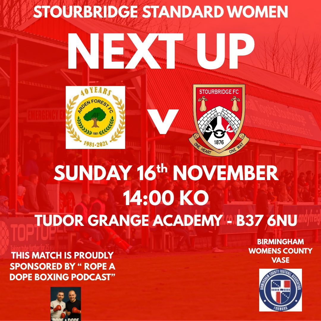 Stourbridge Standard Women FC tweet media