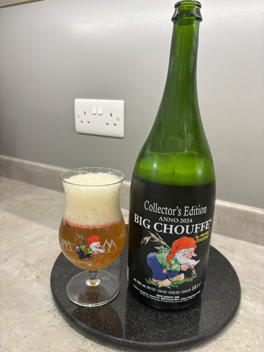 Just having one bottle tonight