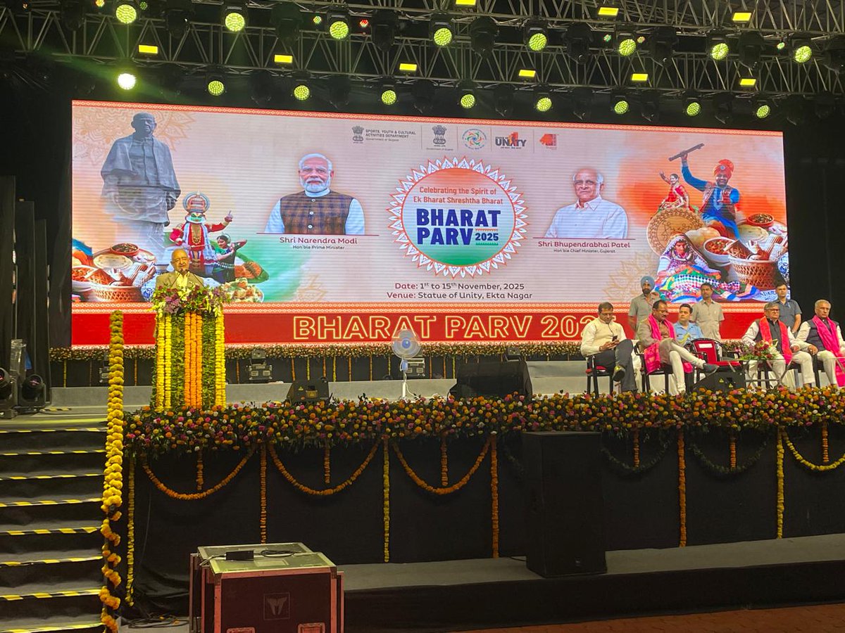 MediaRN_ANI's tweet image. #Gateway2IndoPacific
#NewAndamans
#StatueOfUnity 

@Admiral_DKJoshi participated in the #BharatParv event held at #EktaNagar, #Kevadia #Gujarat in commemoration of birth anniversary of #150YearsOfSardarPatel, #IronManofIndia and #BhagwanBirsaMunda150 experiencing the wonderful…