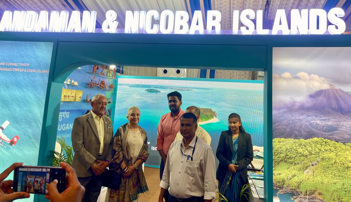 MediaRN_ANI's tweet image. #Gateway2IndoPacific
#NewAndamans
#StatueOfUnity 

@Admiral_DKJoshi participated in the #BharatParv event held at #EktaNagar, #Kevadia #Gujarat in commemoration of birth anniversary of #150YearsOfSardarPatel, #IronManofIndia and #BhagwanBirsaMunda150 experiencing the wonderful…