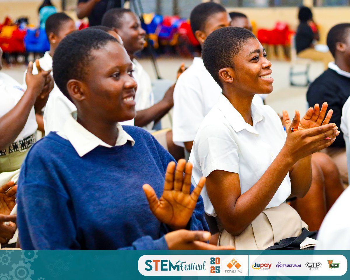 NSMQGhana's tweet photo. That's it folks!
How would you rate week one of the #MentorshipSessions? Perfect scores all round huh?π₯°
Who else can't wait for week two?βοΈ
#STEMFest25 #Primetime https://t.co/jEUm9QMPOA
