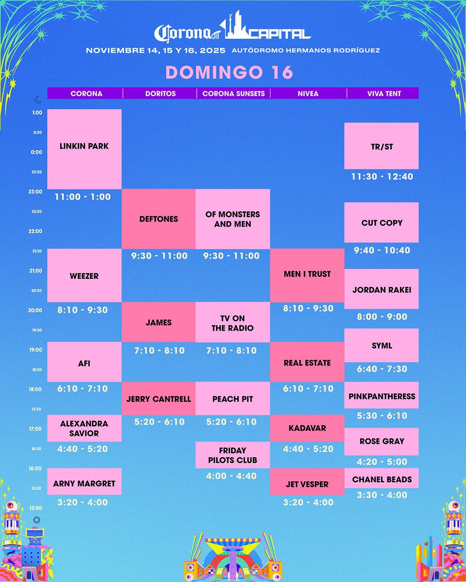 El <a href="/CoronaCapital/">Corona Capital</a> ya están aquí y en Reactor ya se siente la emoción 🩵🔥 

¿En qué escenario te vemos? 
#CoronaCapital25