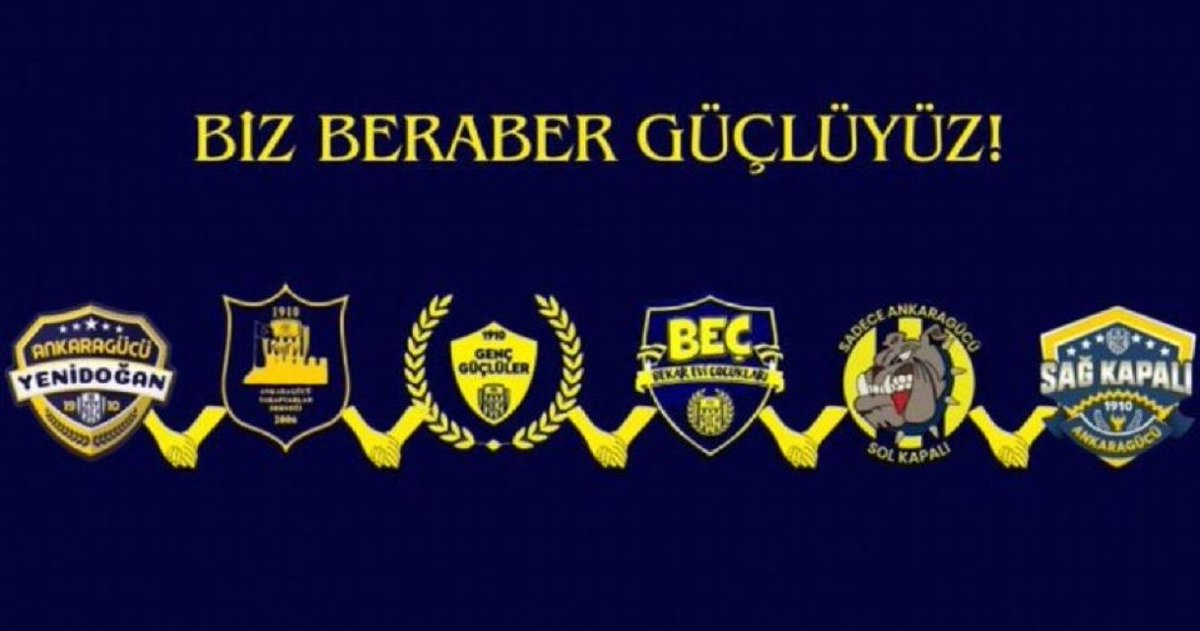 Bir çok kardeşimiz taraftarımız..
Bu şekilde görmek istiyor bizleri..
Bu sese kulak verelim..
Küskünlük dargınlık bize zarar veriyor..
Kin öfke nefret ile hareket ettiğimiz sürece hem bizler hem taraftarlarımız hemde ANKARAGÜCÜ zarar alıyor..
Bu sese kulak verin
HEPİMİZ BİRİZ..