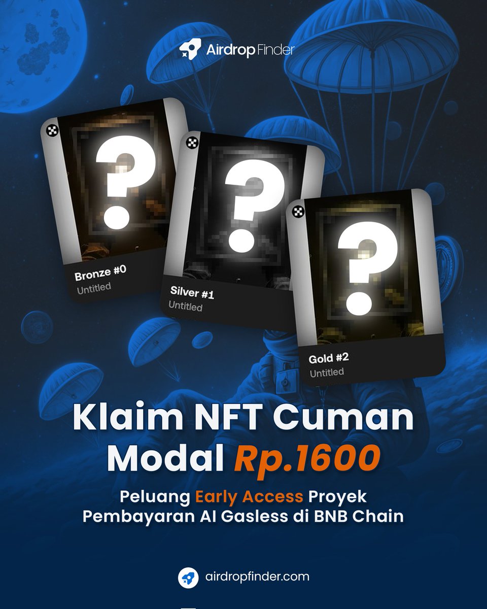 Airdropfinds's tweet photo. Monitor ketuaa, udah pada garap belum?

#airdropfinder https://t.co/e23OzY5TOQ