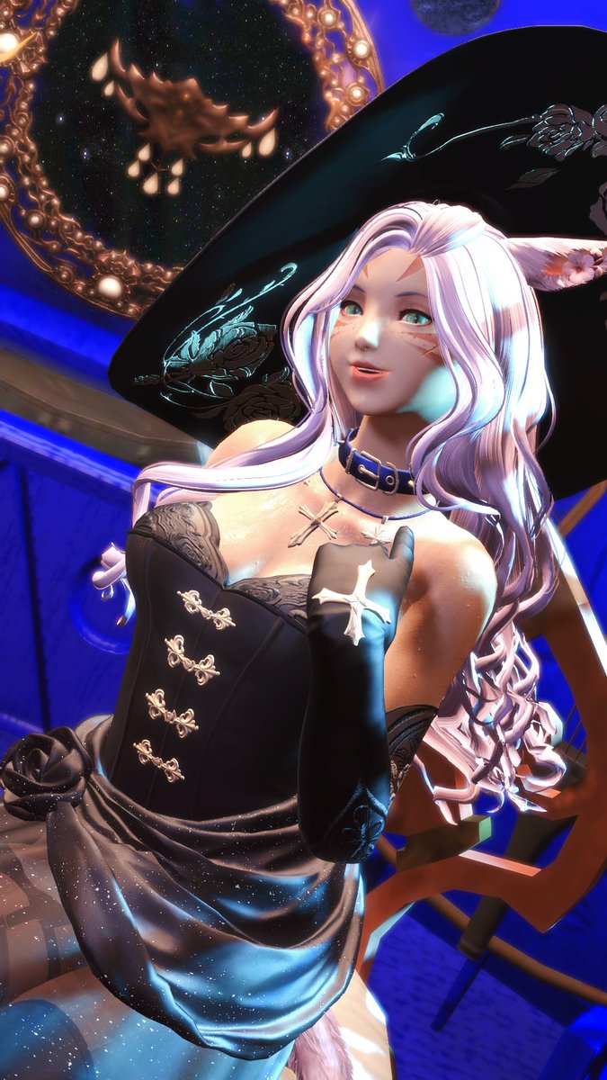 𝔻𝕒𝕪 𝟙𝟜/𝟛𝟘: ℂ𝕠𝕝𝕝𝕒𝕣𝕓𝕠𝕟𝕖 
subtly framing the look 😉
#gposers #miqote #gpose