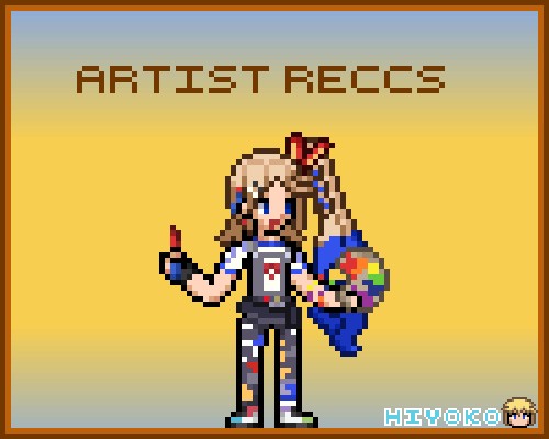 I notice how many artists you are helping, keep going with that and I wish the best for you! 🎨💙

#grARffiti #pixelart