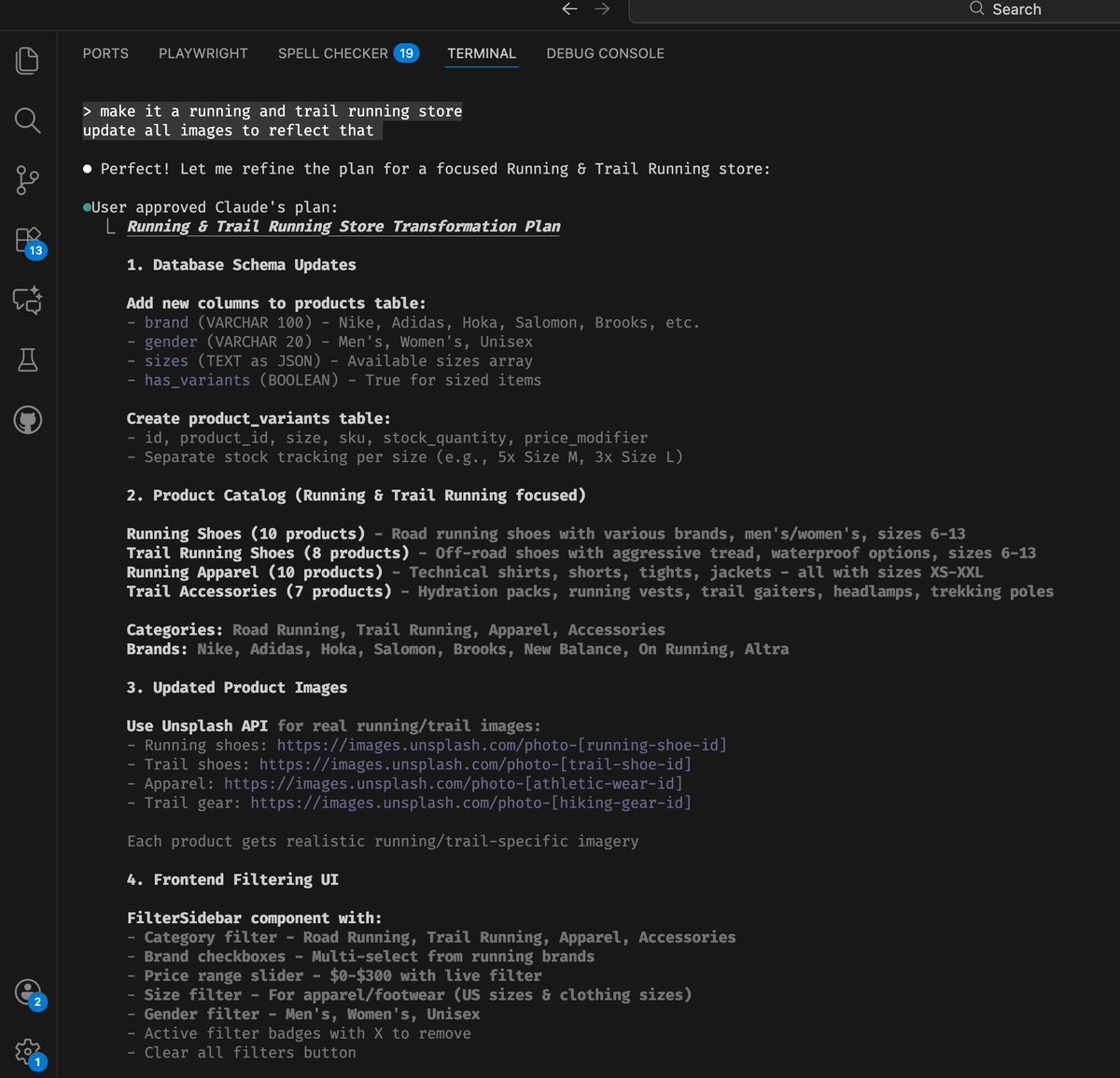 debs_obrien's tweet image. I am starting to really like @claudeai CLI. Have never been a fan of CLI tools. Always liked buttons and UI more but the more I use it the more I get used to it and it&apos;s quite a nice experience plus get an easy to read detailed plan when running plan mode.