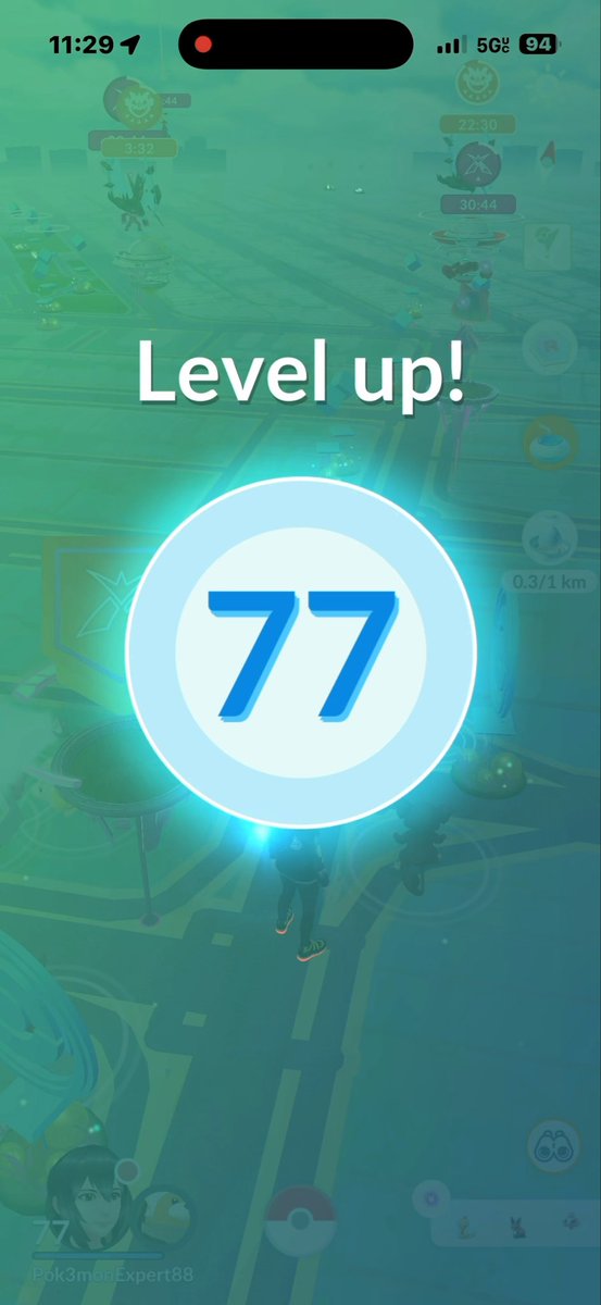 pokemonliam1's tweet photo. 😊Level 77😊🎈🎉🎊😍

#PokemonGo https://t.co/jjcO518K4b